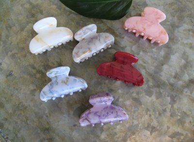 Hårklämma - Filippa blå