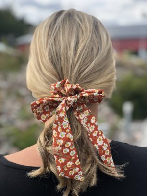 Scrunchie - Aster navy