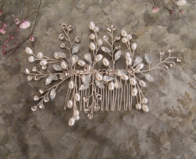 Håraccessoarer bröllop - Edna 