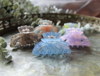 Hårklämma - Liten lila