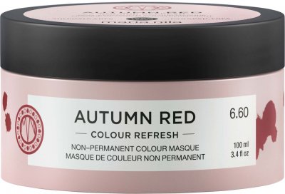 maria nila Colour Refresh Non-Permanent Colour Masque 6.60 Autumn Red