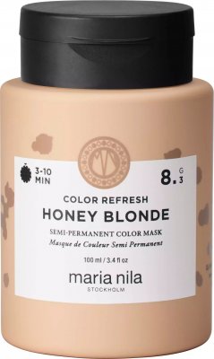 Maria Nila - Colour Refresh Semi-Permanent Color Mask 8.3 Honey Blonde 100ml