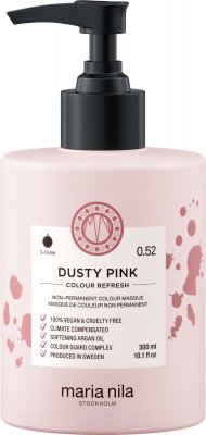 maria nila Colour Refresh Non-Permanent Colour Masque 0.52 Dusty Pink