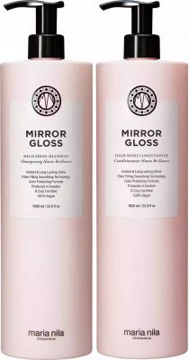 maria nila - Mirror Gloss Bundle Shampoo & Conditioner 1000 ml