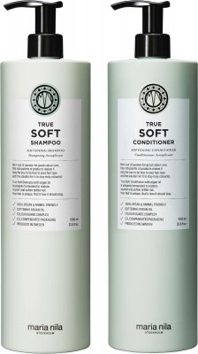 Maria Nila - True Soft Bundle Shampoo & Conditioner Duo 1000 ml