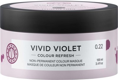 Maria Nila - Colour Refresh Non-Permanent Colour Masque 0.22 Vivid Violet 100ml