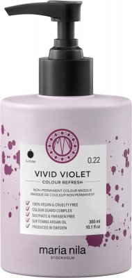 maria nila Colour Refresh Non-Permanent Colour Masque 0.22 Vivid Violet