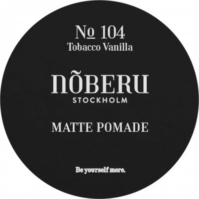 Nõberu of Sweden - Matte Pomade Tobacco Vanilla 80ml