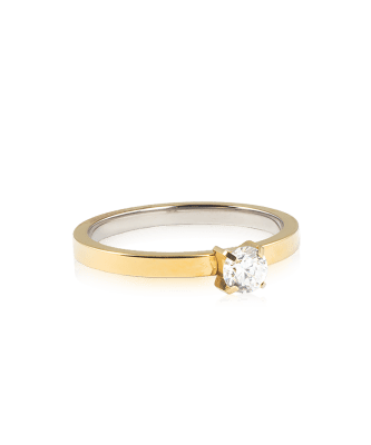 Blomdahl - Ring GT Tiffany 17mm, CZ White 