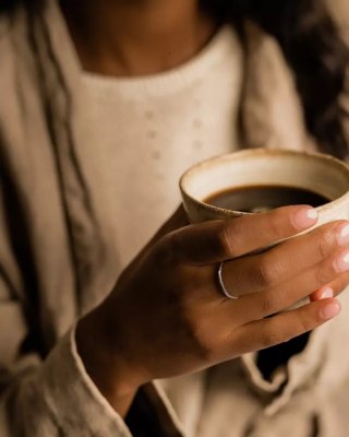 Blomdahl - Ring NT Cupped Plain Tiny 17mm