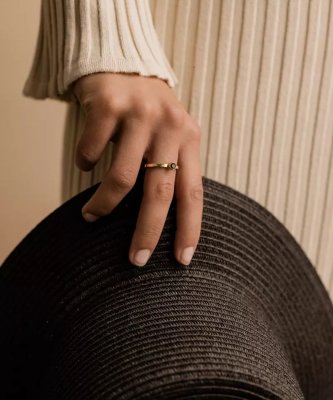 Blomdahl - Ring GT Bezel 17mm, Black 