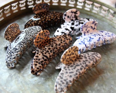 Hårklämma - Sophie brun