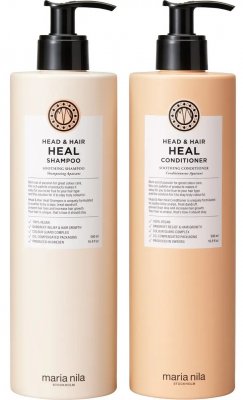 Maria Nila - Duo Bundle Head & Hair Heal 2x500 ml